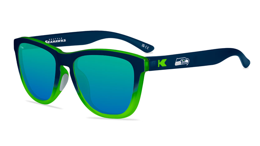 Knockaround and Seattle Seahawks Premiums Sport Sunglasses, Flyover