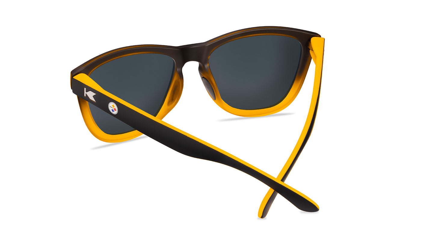 Knockaround and Pittsburgh Steelers Premiums Sport Sunglasses, Back