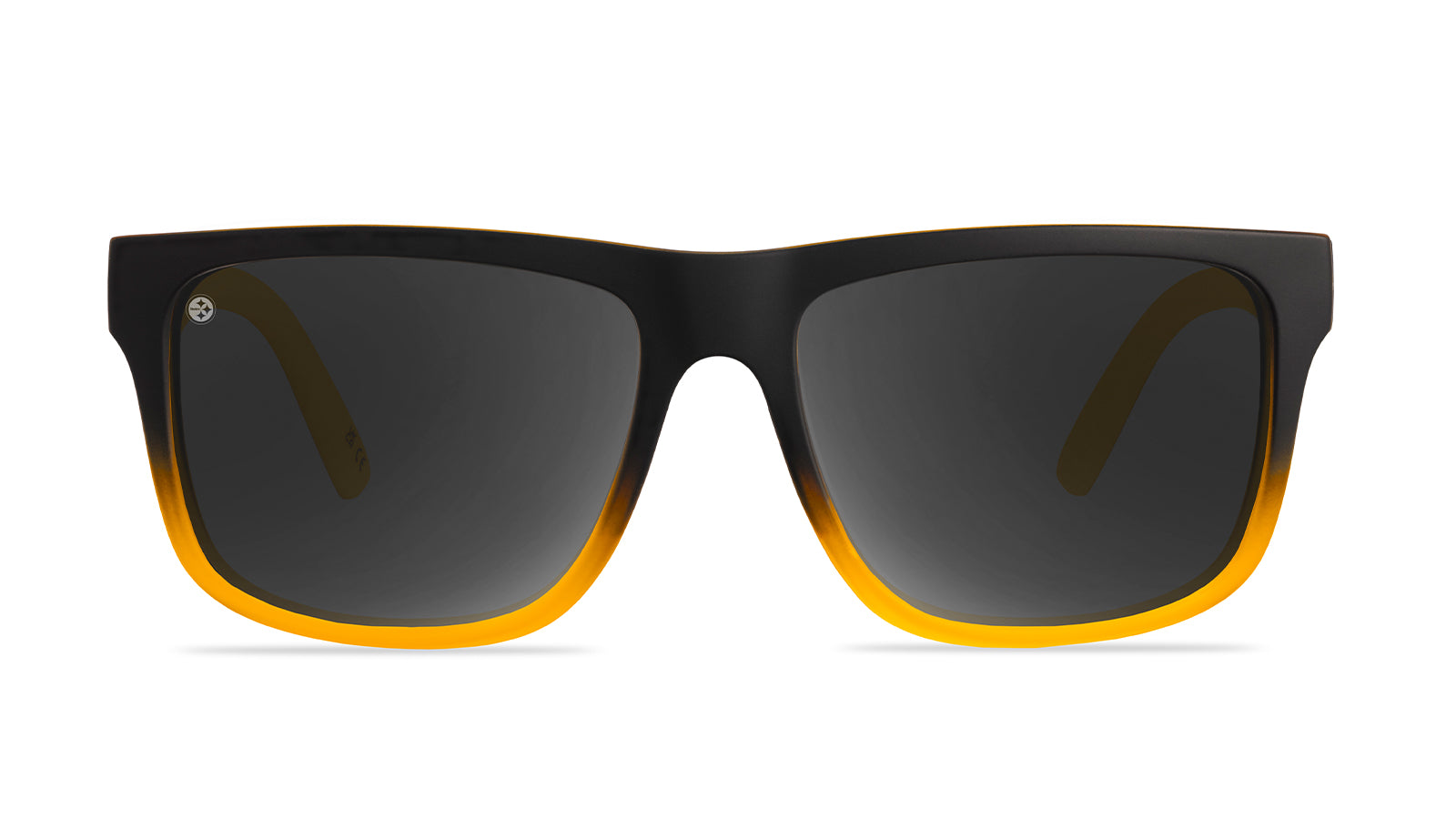 Knockaround and Pittsburgh Steelers Torrey Pines Sport Sunglasses, Front