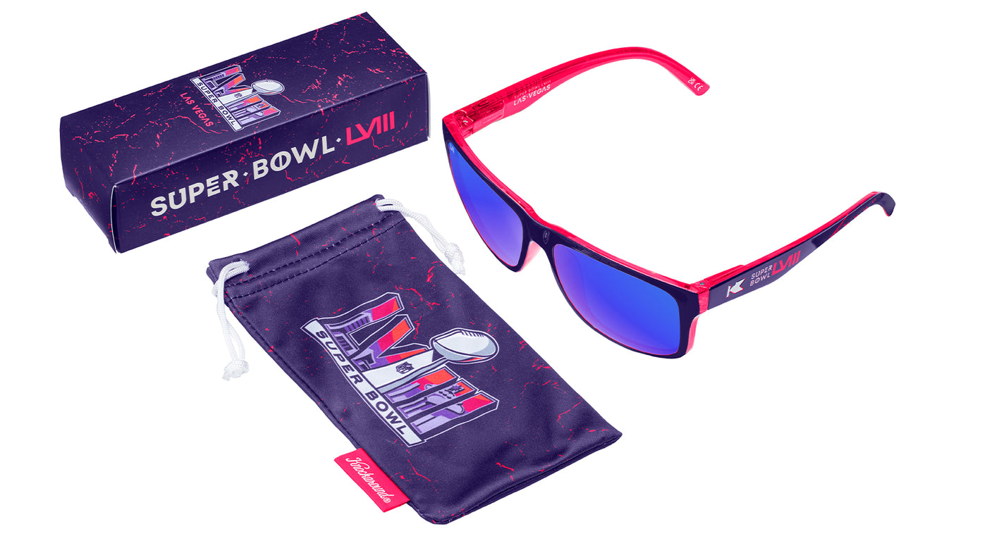 Knockaround and Super Bowl LVIII Sunglasses, Set