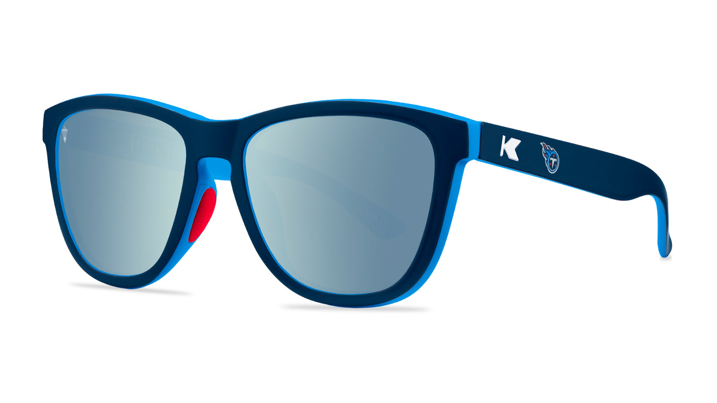 Knockaround and Tennessee Titans Premiums Sport Sunglasses, Threequarter