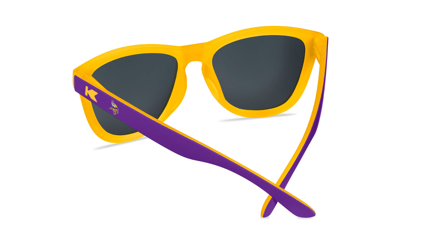Knockaround and Minnesota Vikings Premiums Sport Sunglasses,  Back