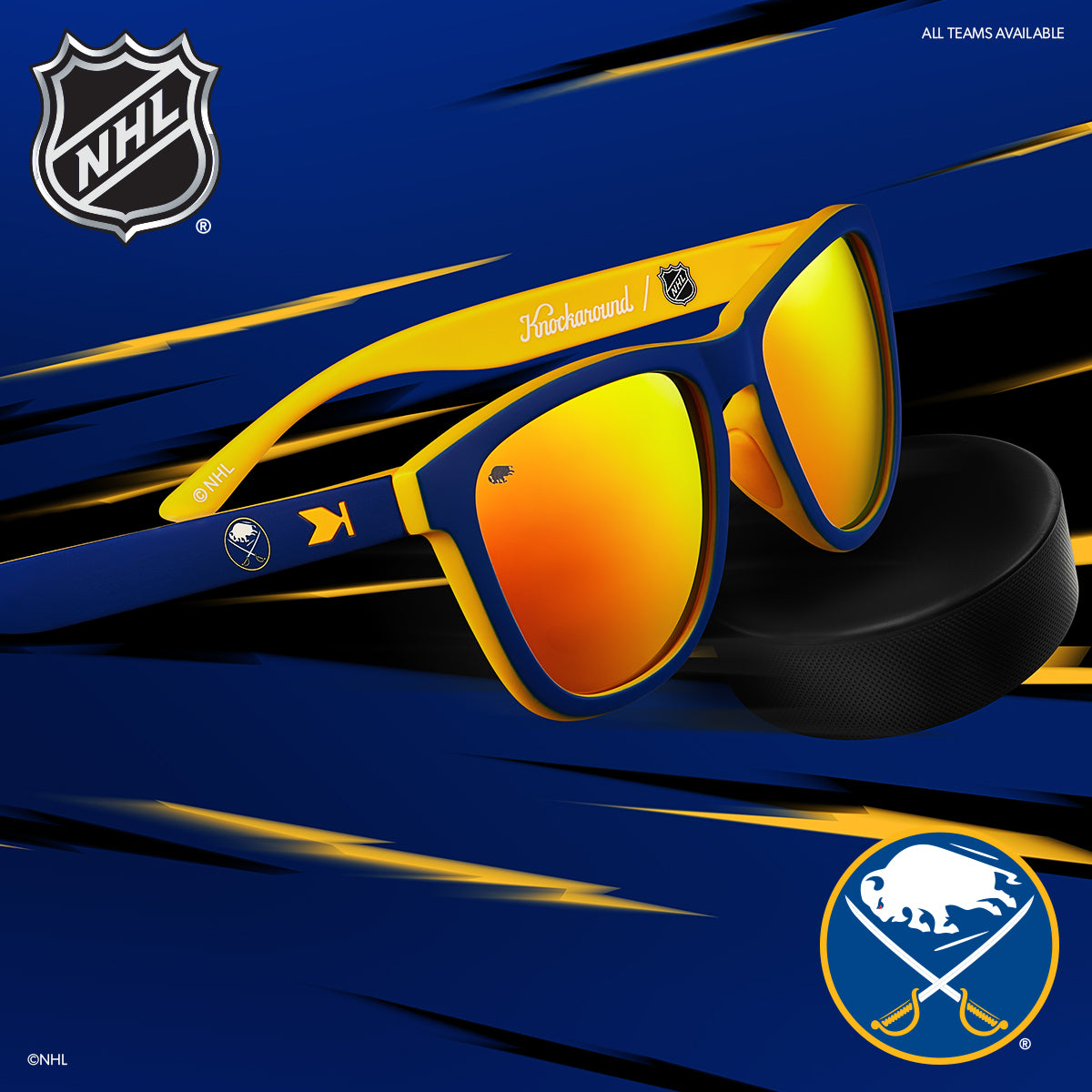 Buffalo Sabres Sunglasses - Knockaround.com