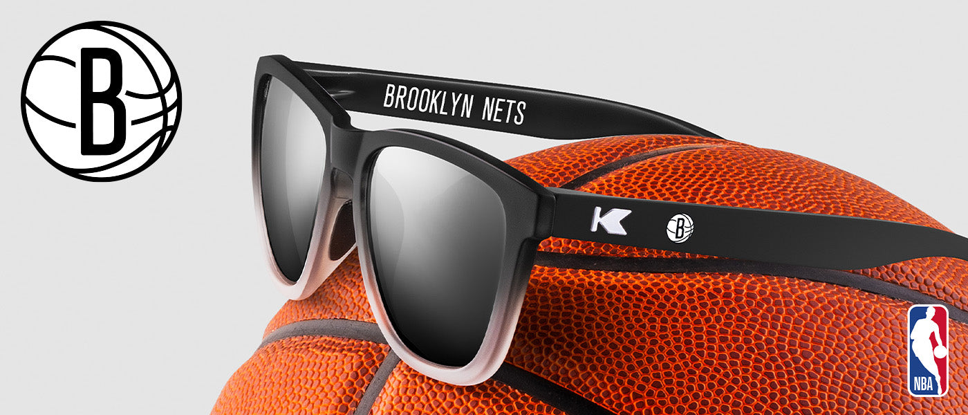 Knockaround x NBA. Brooklyn Nets Product Mobile Page