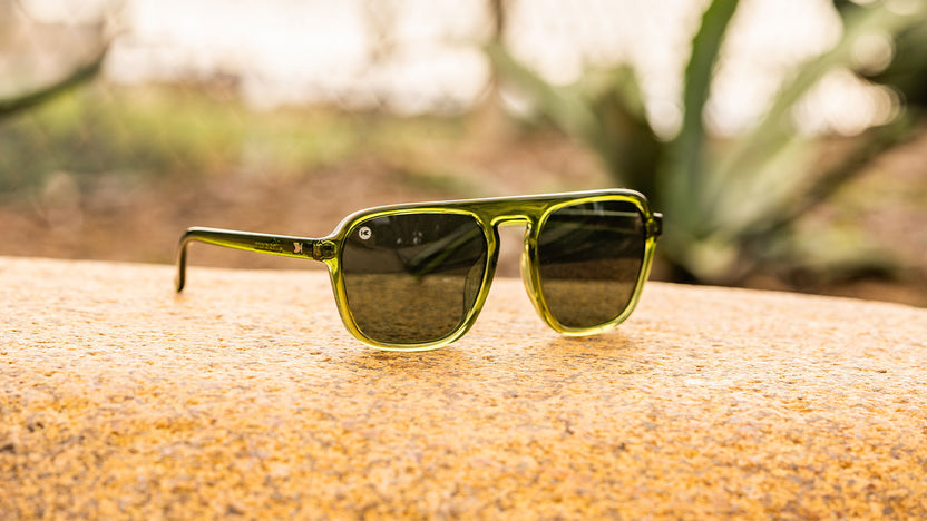 Nori Pacific Palisades Sunglasses with Green Lens