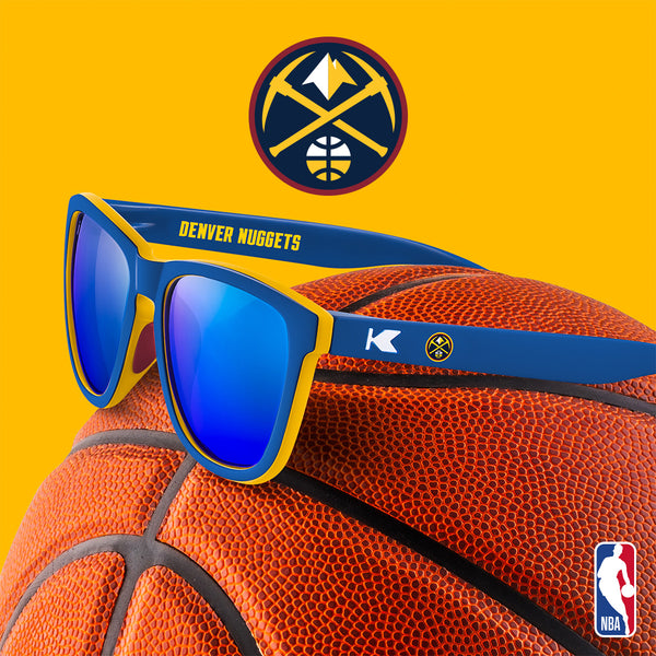 Knockaround x NBA. Denver Nuggets Product Mobile Page