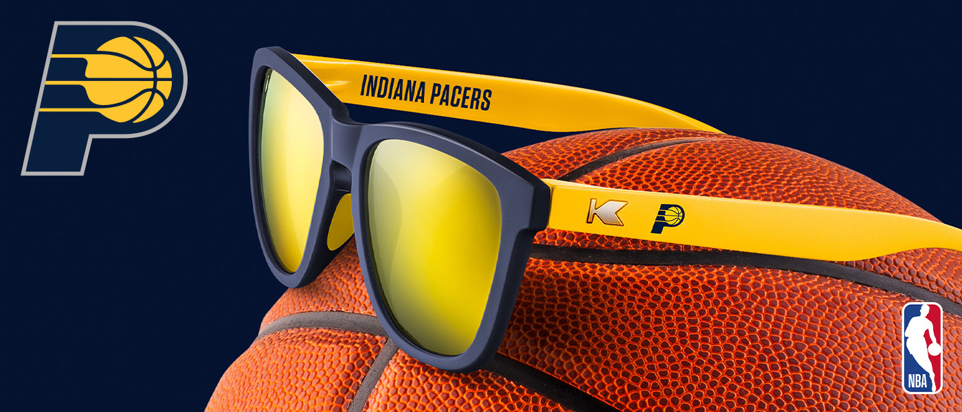 Knockaround x NBA. Indiana Pacers Product Desktop Page