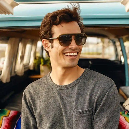 Men wearing Coastal Dunes Pacific Palisades Sunglasses
