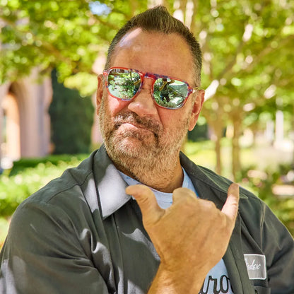 Men wearing Live Free or Tie-Dye Pacific Palisades Sunglasses
