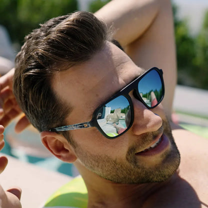 Men wearing Villa Palms Pacific Palisades Sunglasses