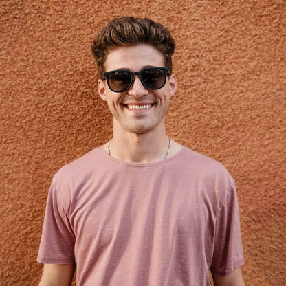 Men wearing Black on Black Paso Robles Sunglasses

