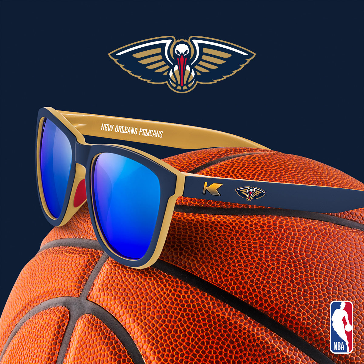 New Orleans Pelicans Sunglasses | Knockaround.com