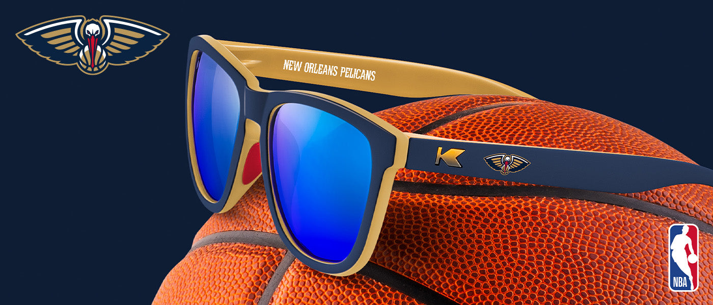 Knockaround x NBA. New Orleans Pelicans Product Desktop Page