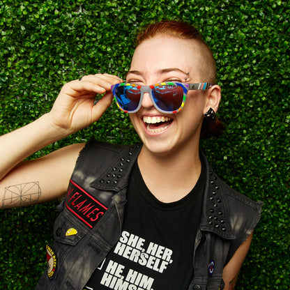 Women wearing Pride Premiums Sunglasses
