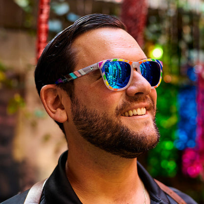 Men wearing Pride Premiums Sunglasses
