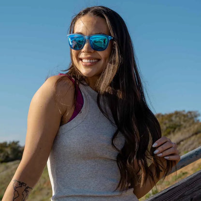 Women wearing Rocket Pop Premiums Sunglasses
