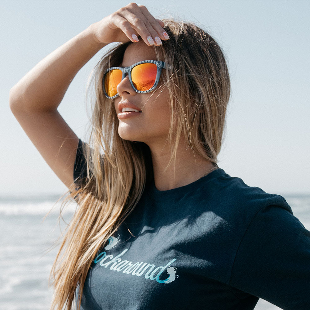 Women wearing Shark Week Premiums 2022 Sunglasses
