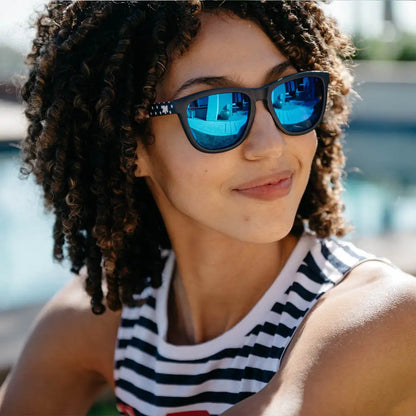 Women wearing Star Spangled Premiums Sunglasses
