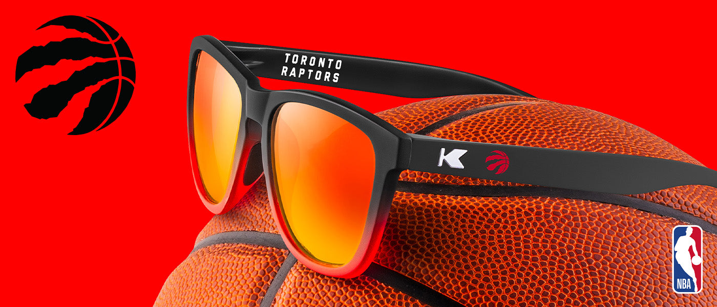 Knockaround x NBA. Toronto Raptors Product Desktop Page