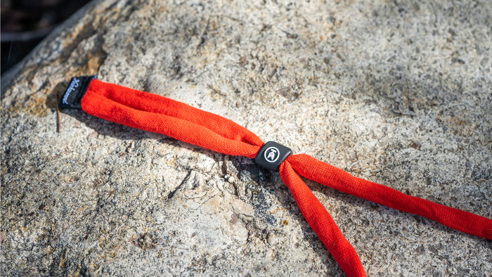 Lifestyle photo of Red Eyewear Strap