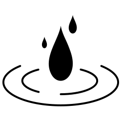 Salt water protection icon