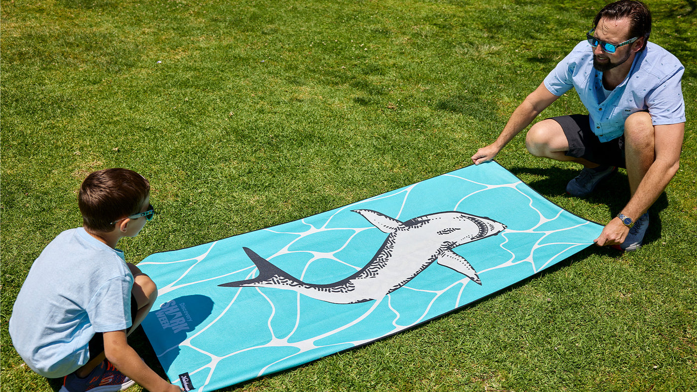 Shark Week 2024 Adventure Towel