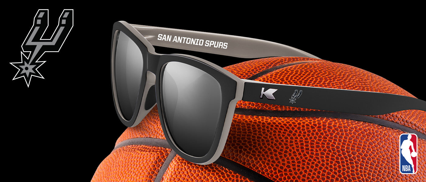 Knockaround x NBA. San Antonio Spurs Product Desktop Page