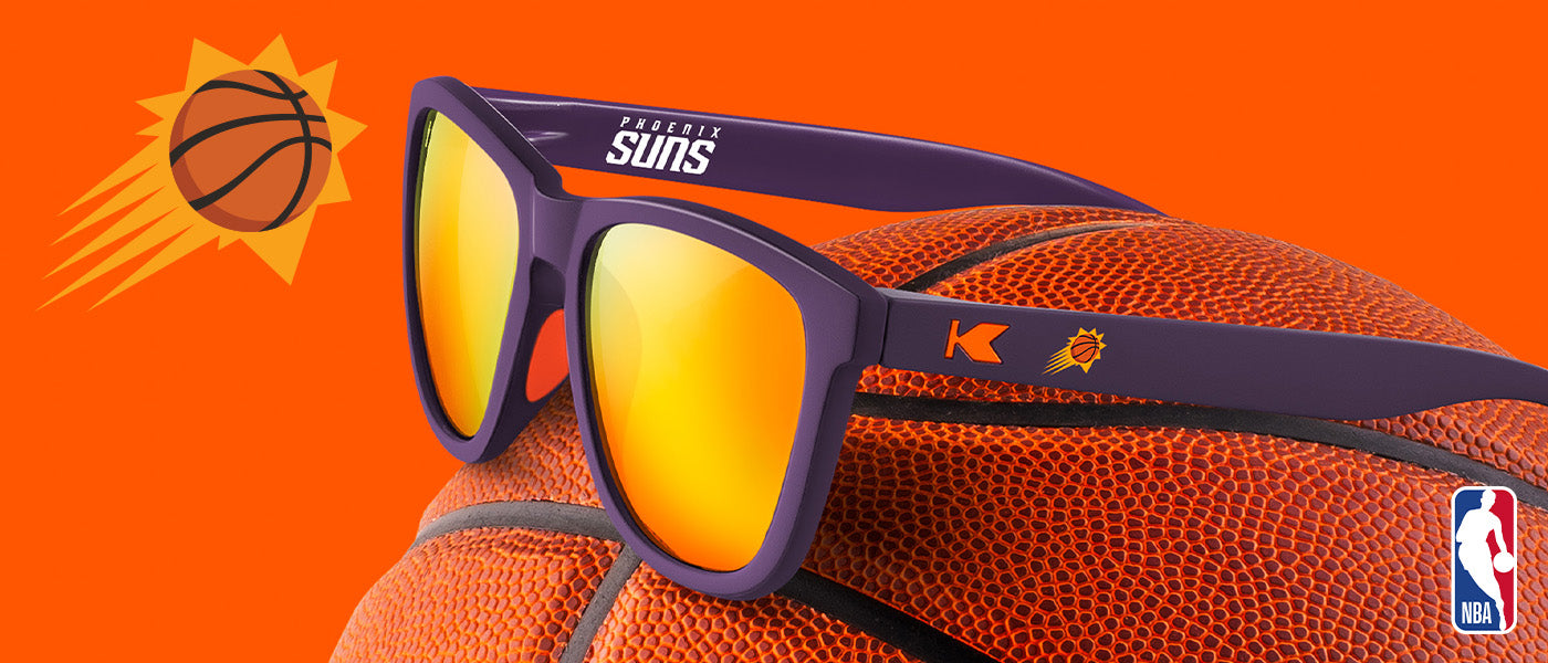 Knockaround x NBA. Phoenex Suns Product Desktop Page