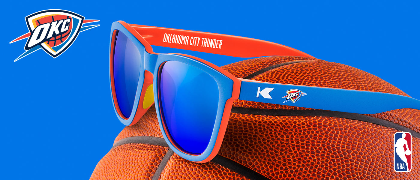 Knockaround x NBA. Oklahoma City Thunder Product Desktop Page