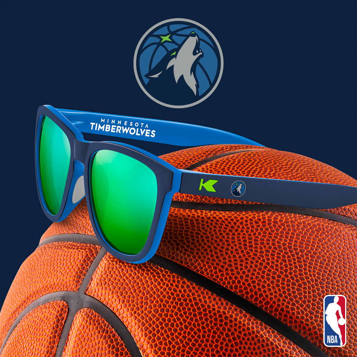 Minnesota Timberwolves Sunglasses | Knockaround.com