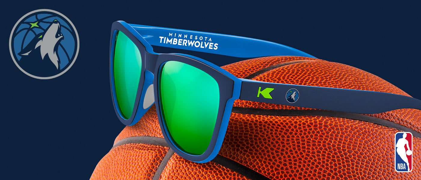 Knockaround x NBA. Minnesota Timberwolves Product Desktop Page