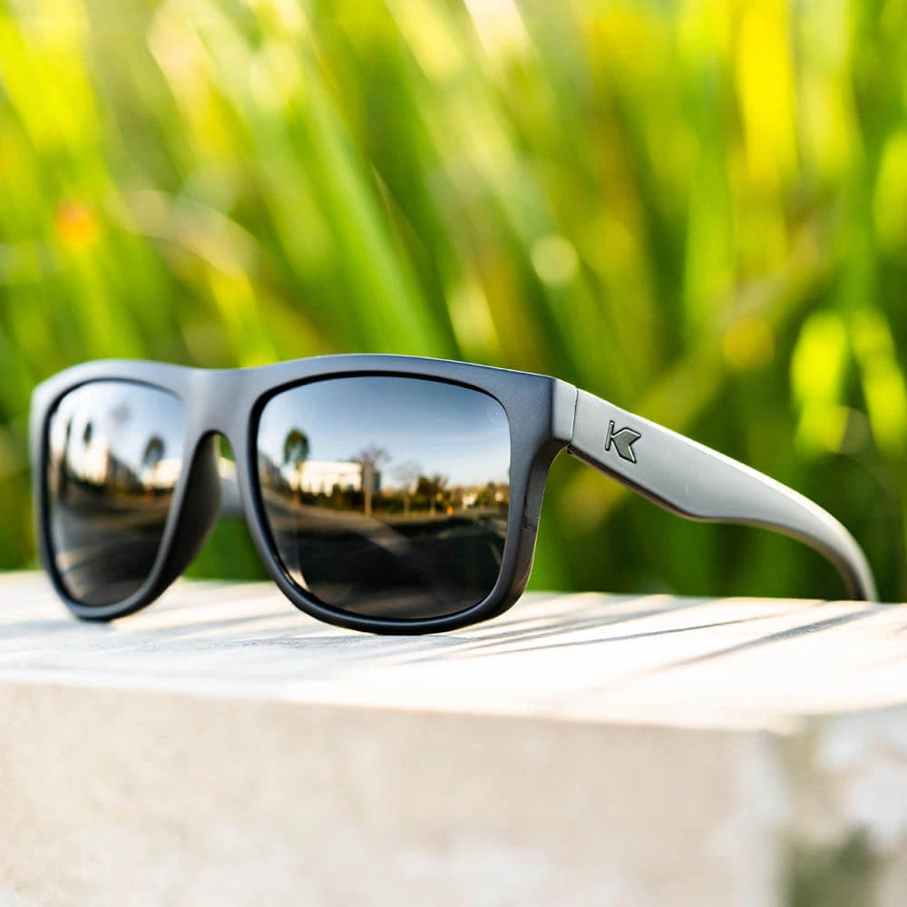 Lifestyle photo of Black on Black Torrey Pines Sunglasses
