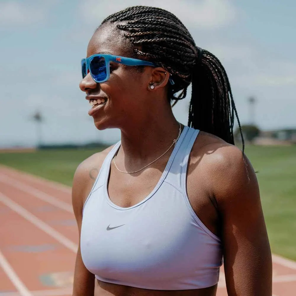 Women wearing Victory Lap Torrey Pines Sport Sunglasses
