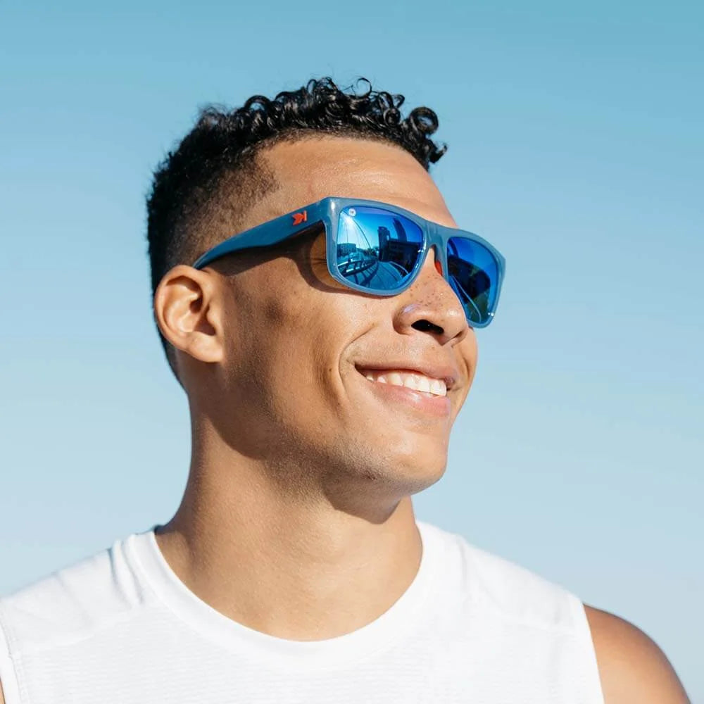 Men wearing Victory Lap Torrey Pines Sport Sunglasses
