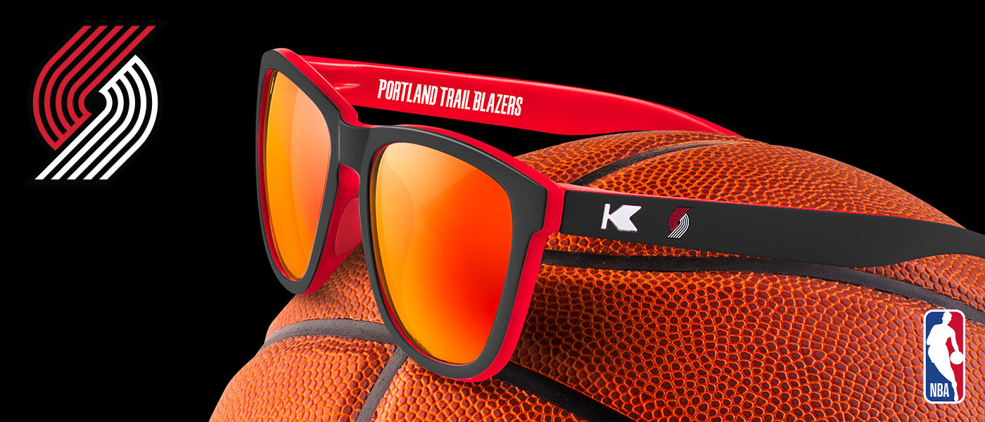 Knockaround x NBA. Portland Trail Blazers Product Desktop Page