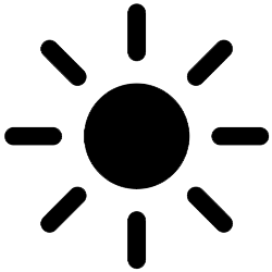 UV400 protection icon