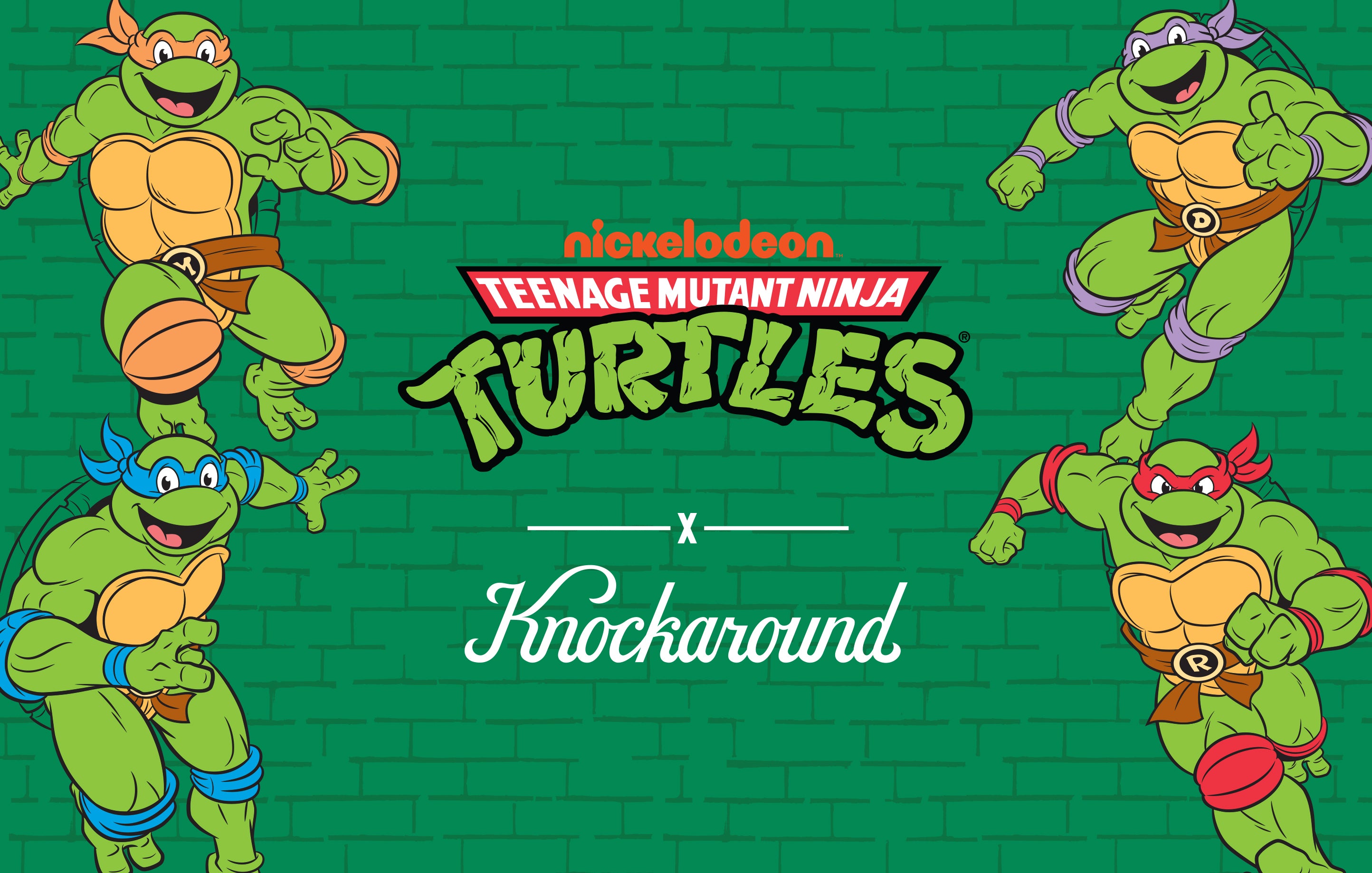 Teenage Mutant Ninja Turtles collaboration by Knockaround