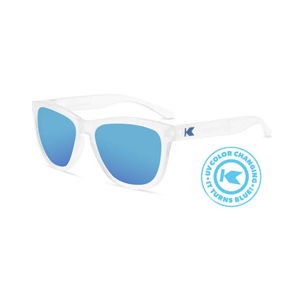 Blueberry Jellyfish Kids Premiums Sunglasses, Flyover