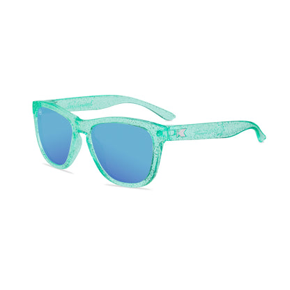 Mint Sparkle Kids Premiums Sunglasses, Flyover