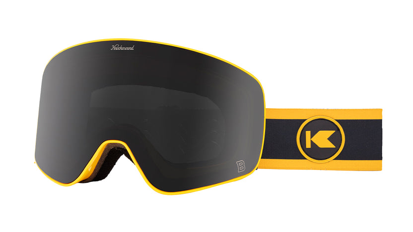 Knockaround Boston Bruins Snow Goggles, Threequarter