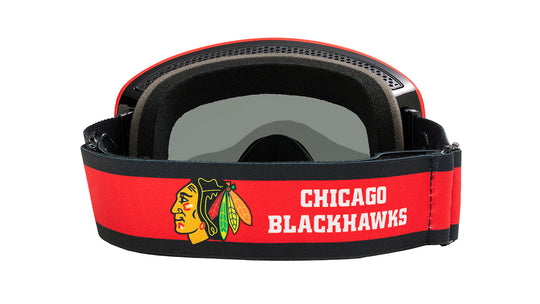 Knockaround Chicago Blackhawks Snow Goggles, Back