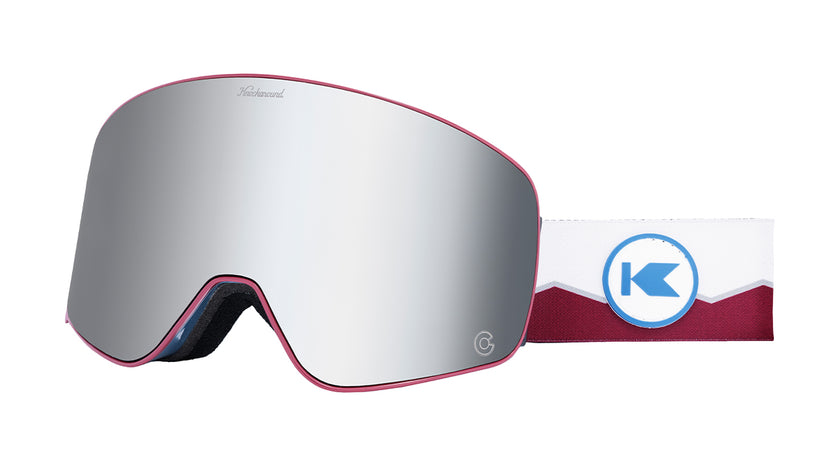 Knockaround Colorado Avalanche Snow Goggles, Threequarter