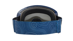 Knockaround Snow Goggles With Silver Lens and Blue Strap, Back