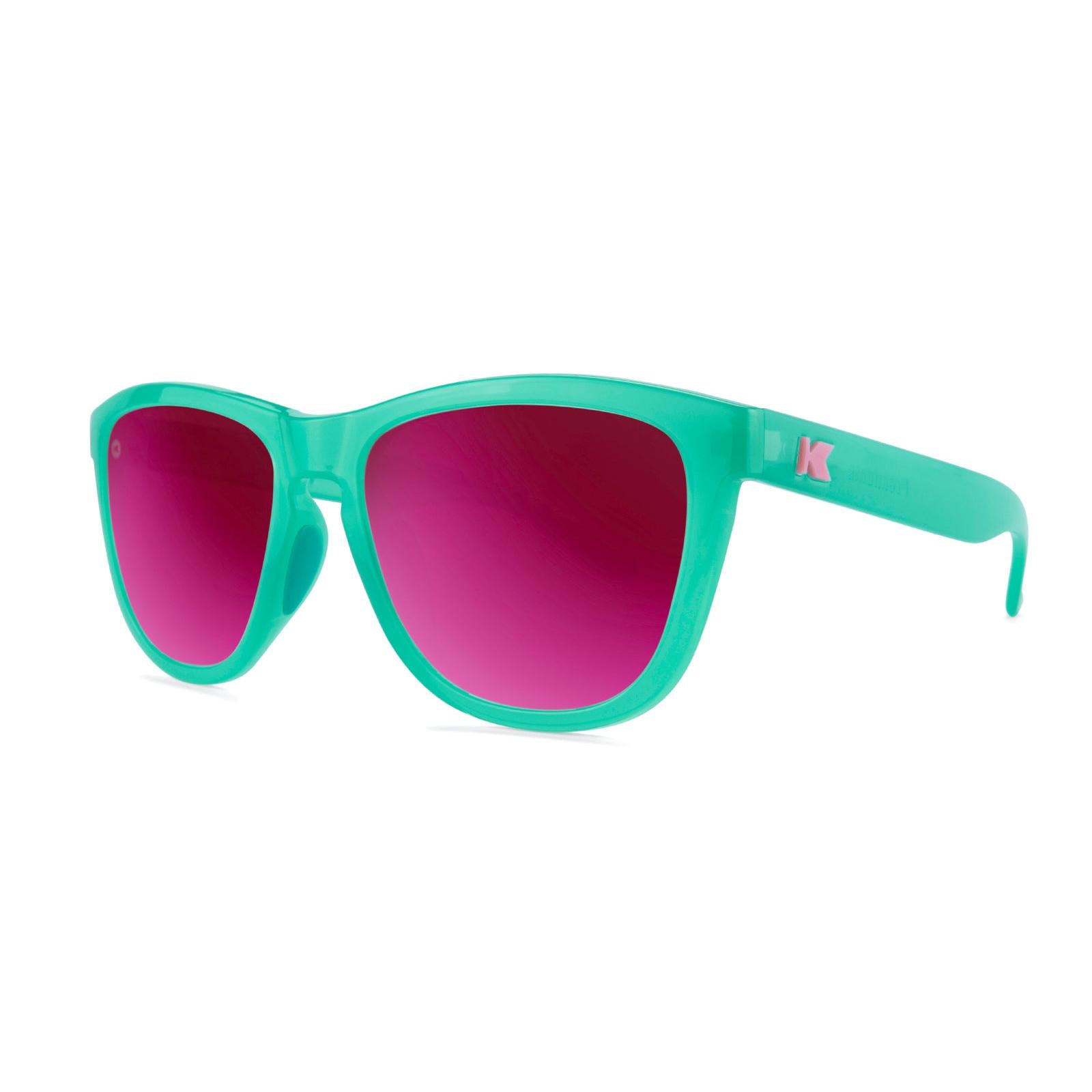Aquamarine / Fuchsia Premiums Sport Sunglasses