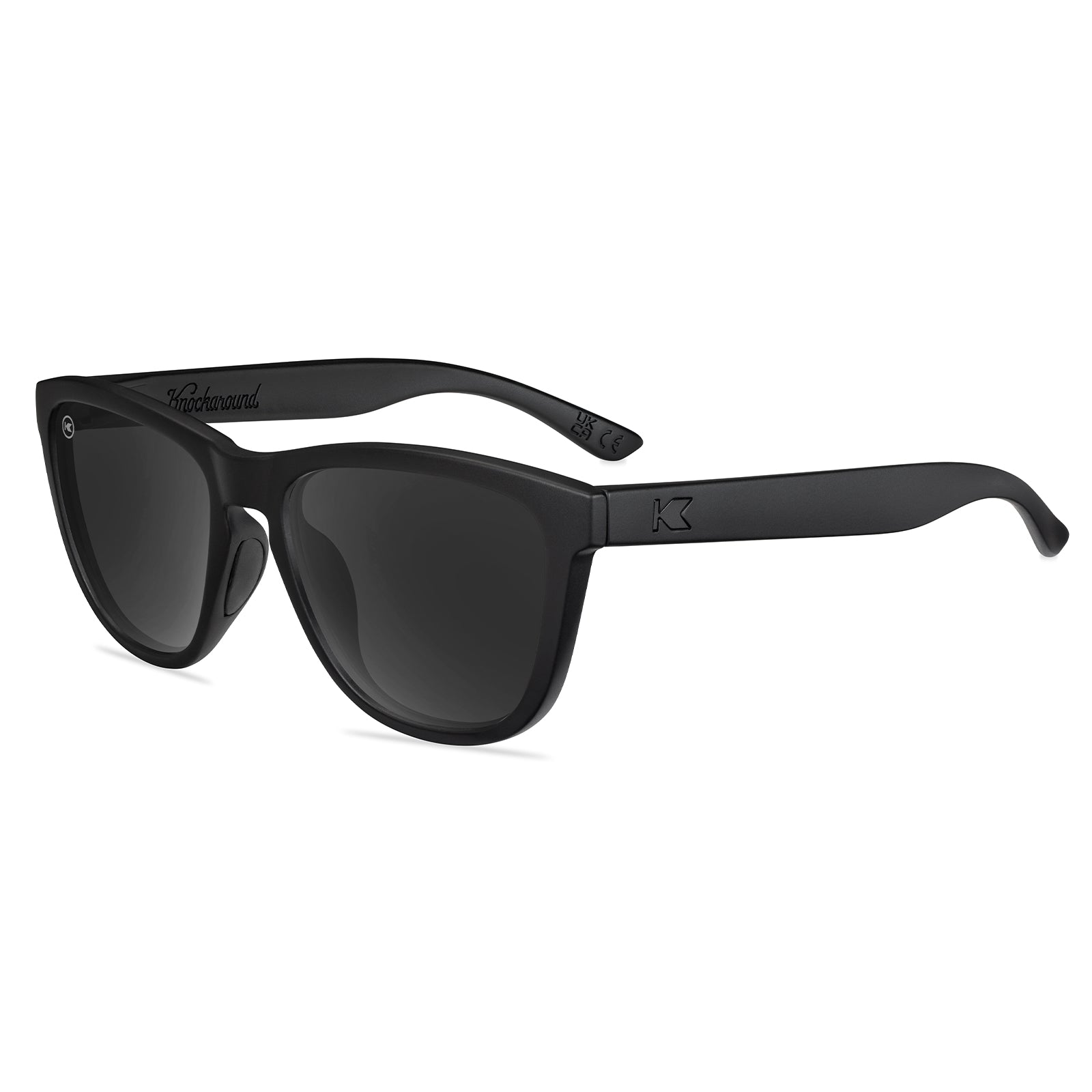 Black on Black Premiums Sport Sunglasses, Flyover
