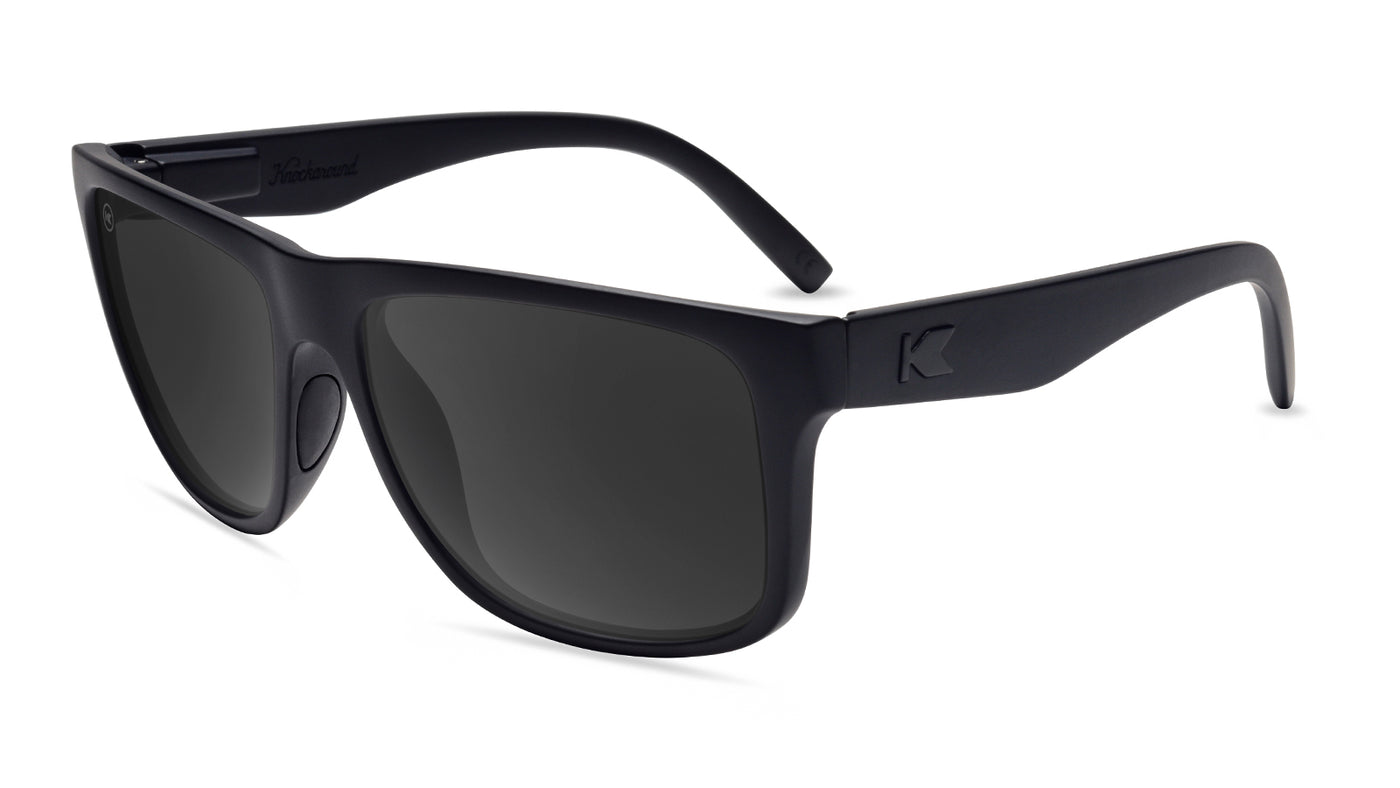 Knockaround Sunglasses Torrey Pines Sport - Black On Black