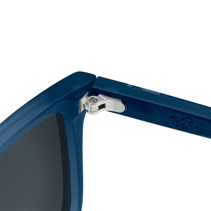 Rubberized Navy / Mint Fast Lanes Sport Sunglasses, Hinge