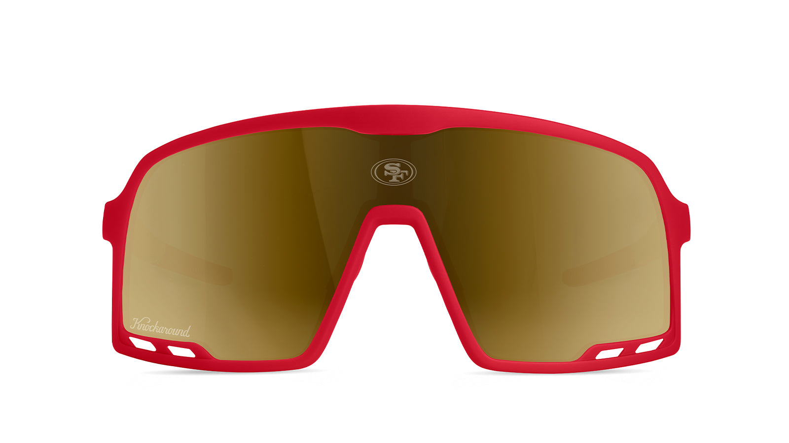 San Francisco 49ers Campeones Sunglassses, Front