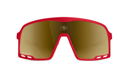 San Francisco 49ers Campeones Sunglassses, Front
