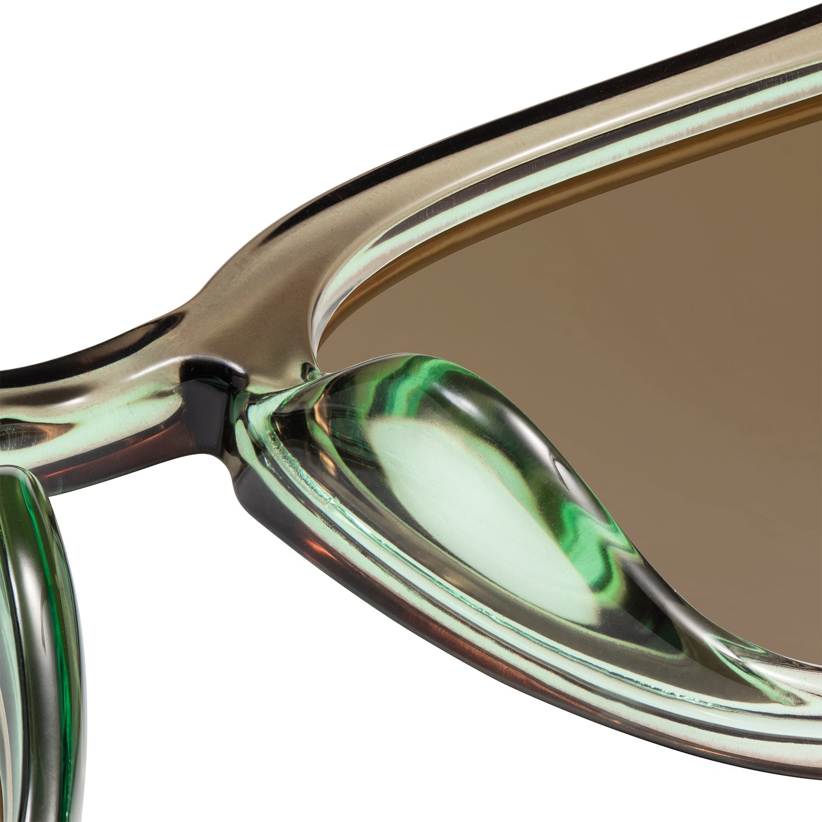 Aged Sage Paso Robles Sunglasses, Nose